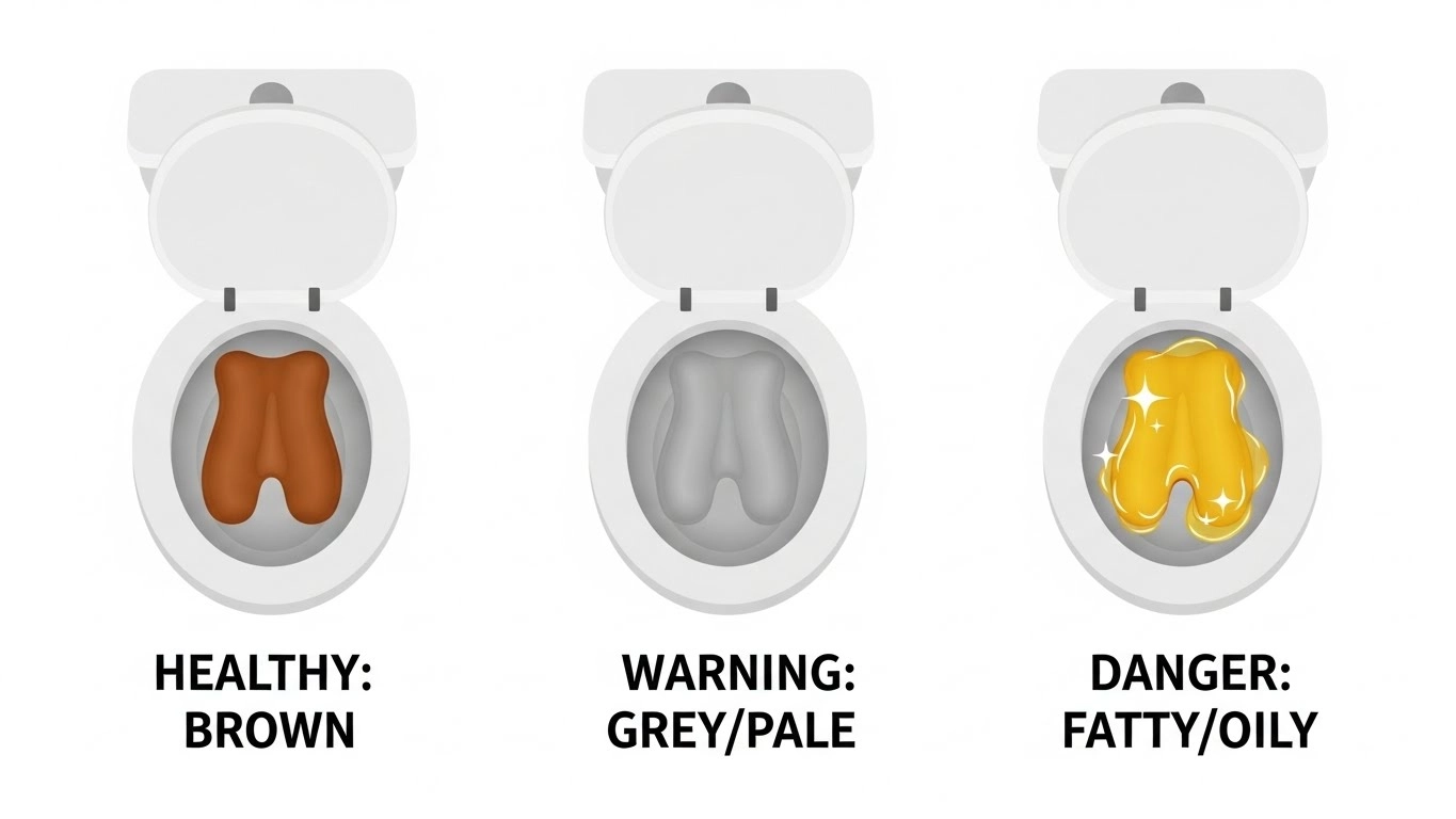 화장실 물 내리기 전&amp;#44; 췌장이 보내는 &amp;#39;변 색깔&amp;#39; 신호