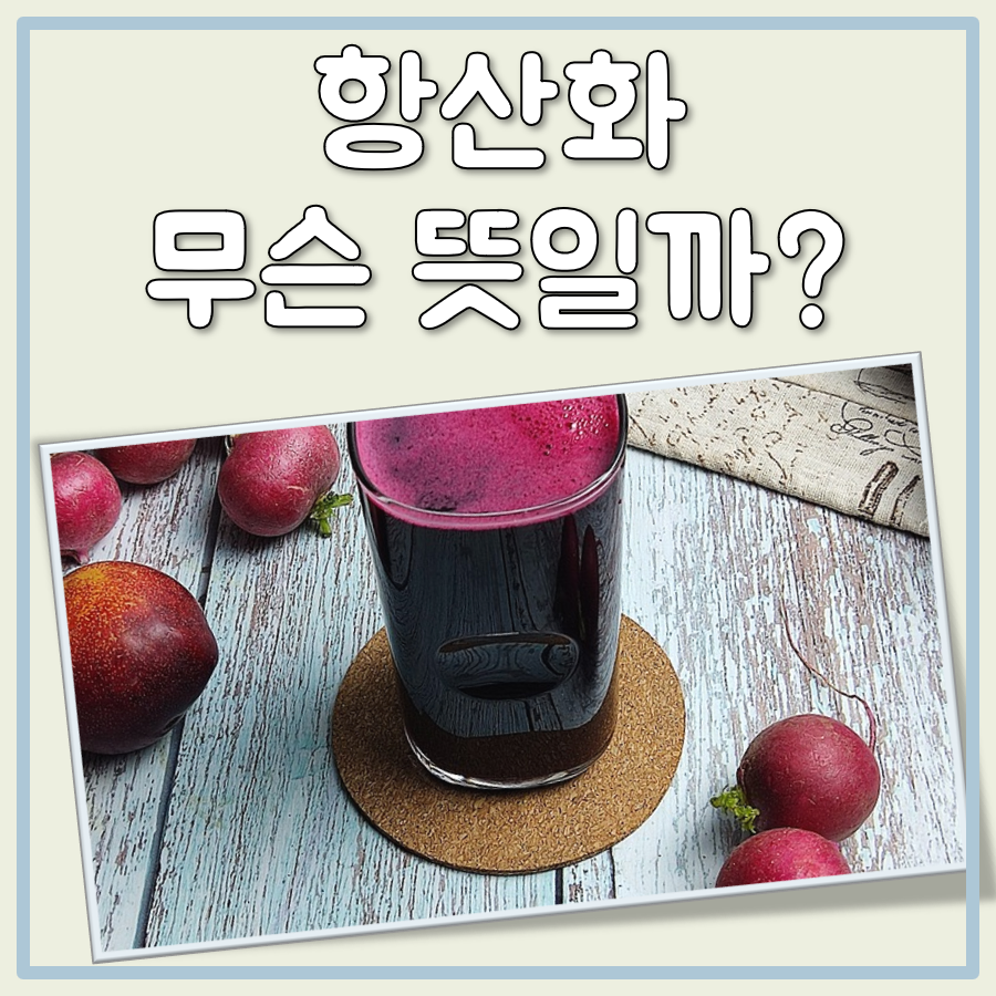 항산화 뜻 대표 이미지