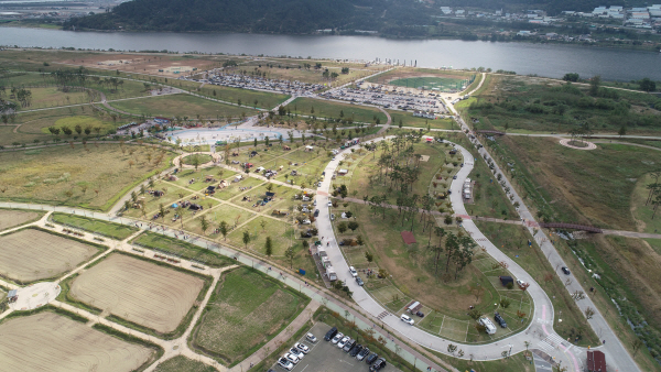경남 황산공원 캠핑장 소개