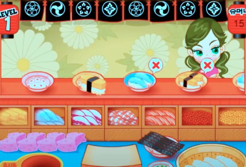 슈게임 슈의 회전초밥