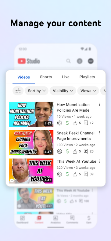 YouTube Studio