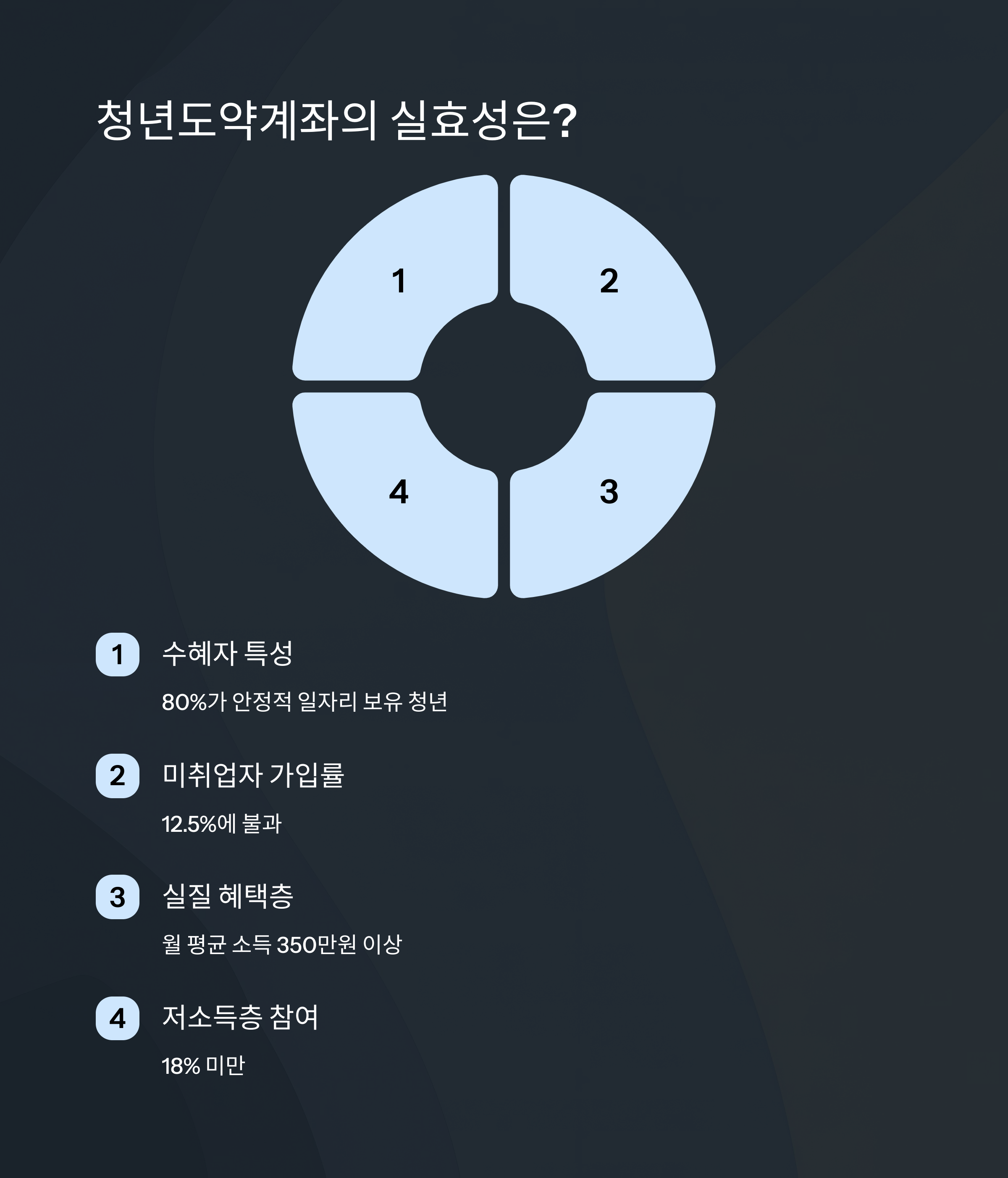 청년도약계좌 실효성 분석