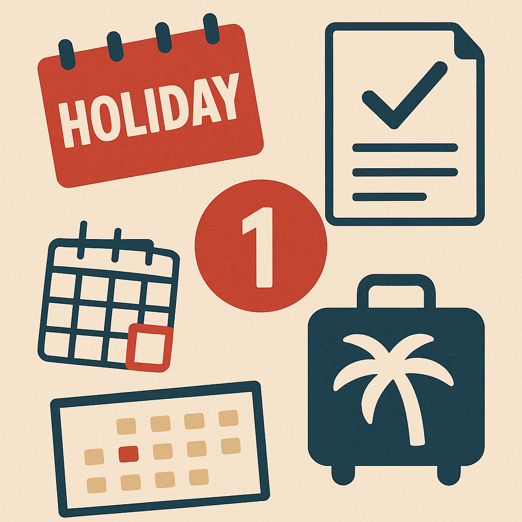 2025년 공휴일 캘린더 이미지 다운로드 & 연차 전략표