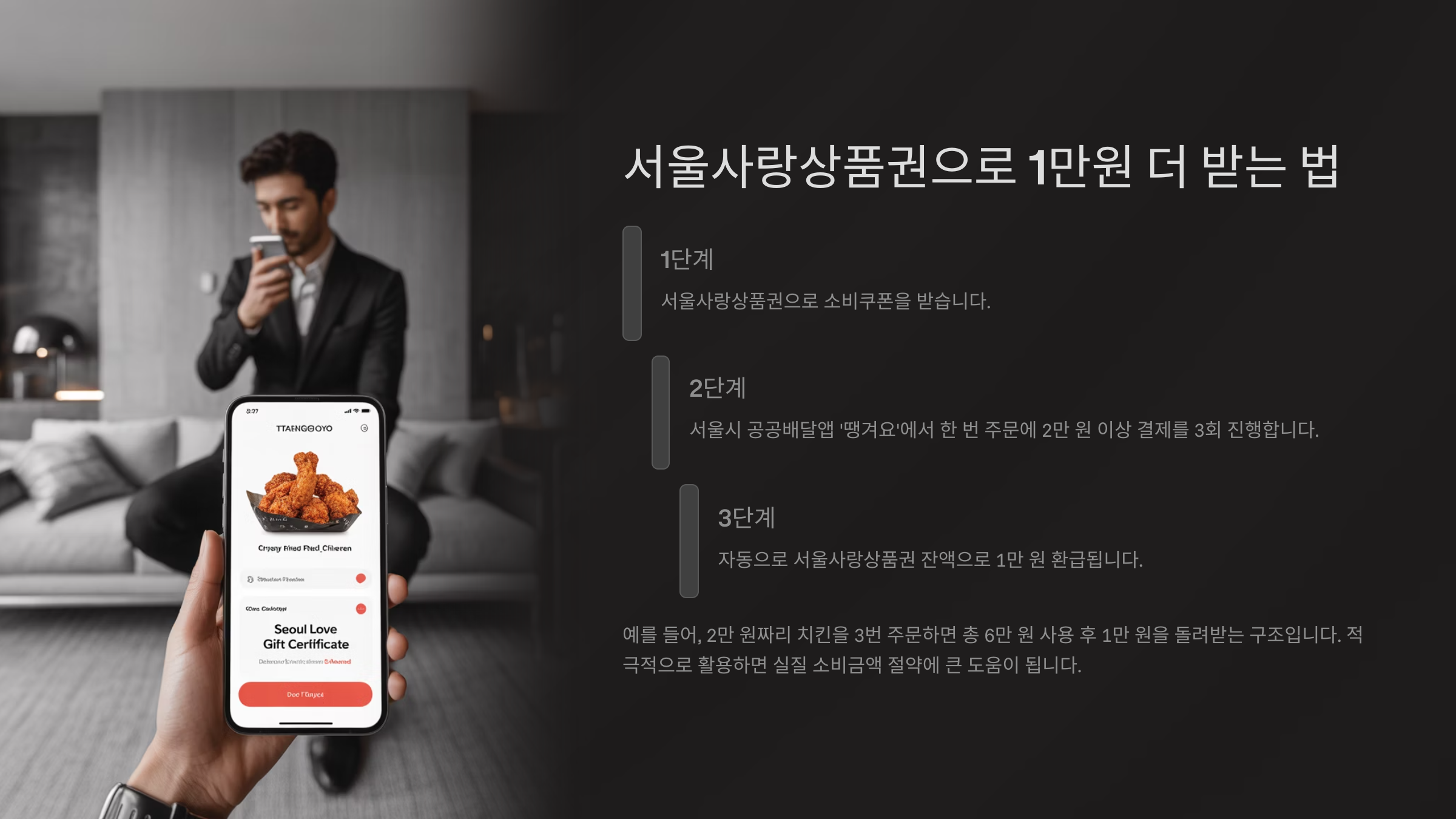 서울사랑상품권으로 1만원 더 받는 법