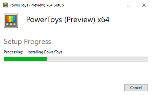 PowerToys 설치 과정 2