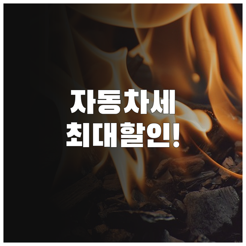 2025년 부산 자동차세 1월 연납 ..