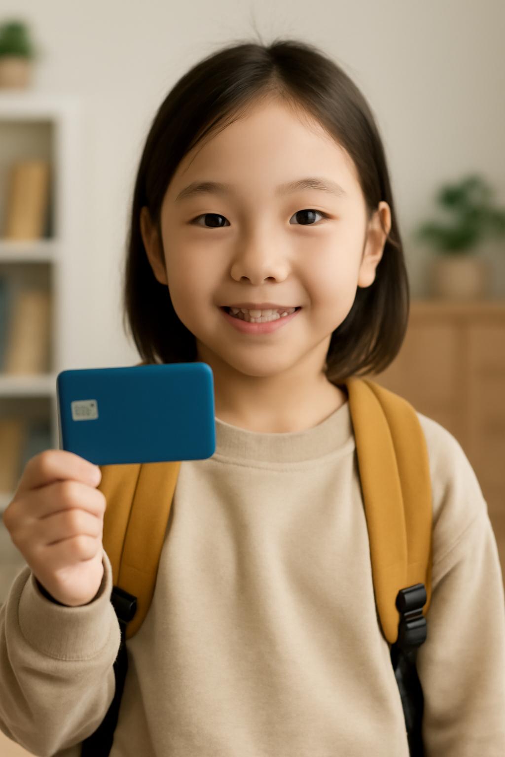 초등학생 체크카드