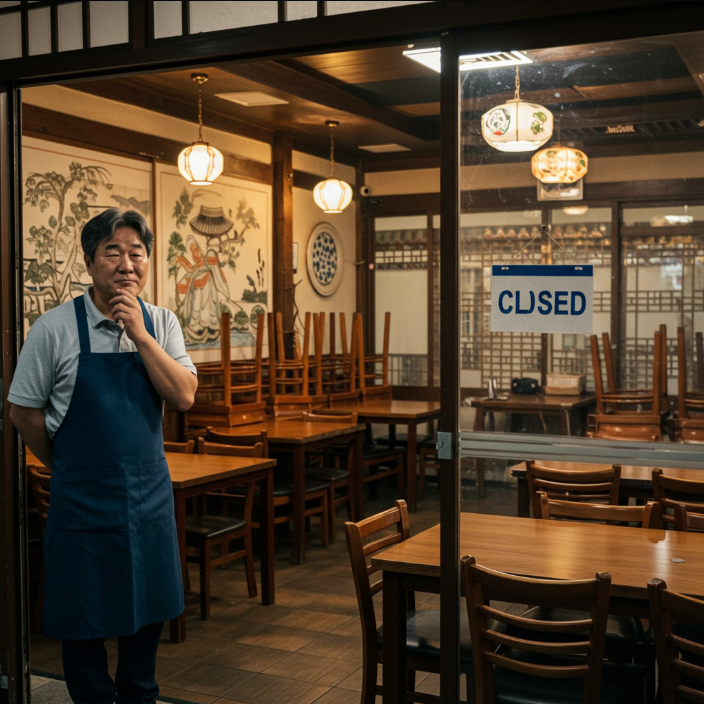 페업준비중인 소상공인