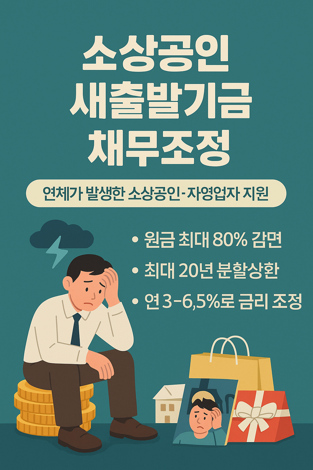 새출발기금 관련 사진첨부