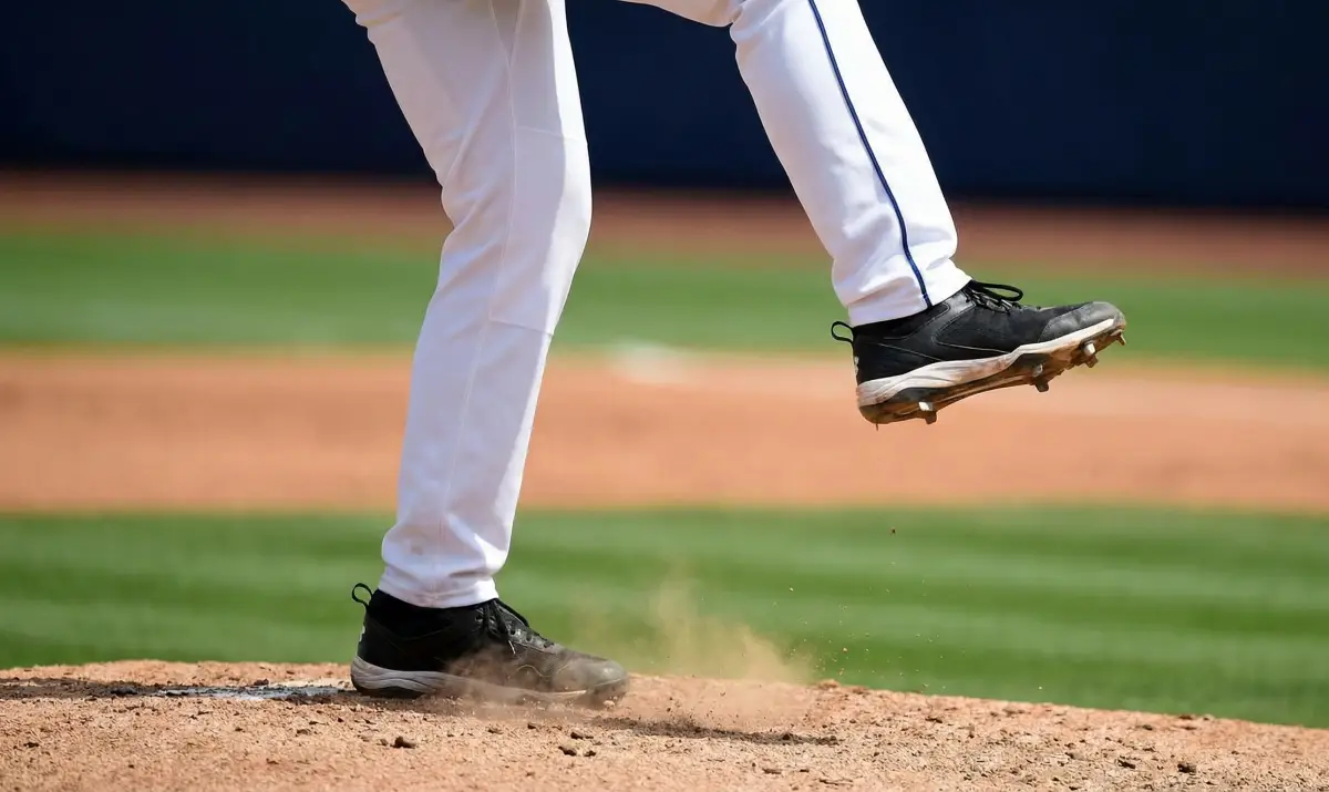 투구 동작 중 멈칫하거나 규칙을 위반하여 보크가 되는 순간