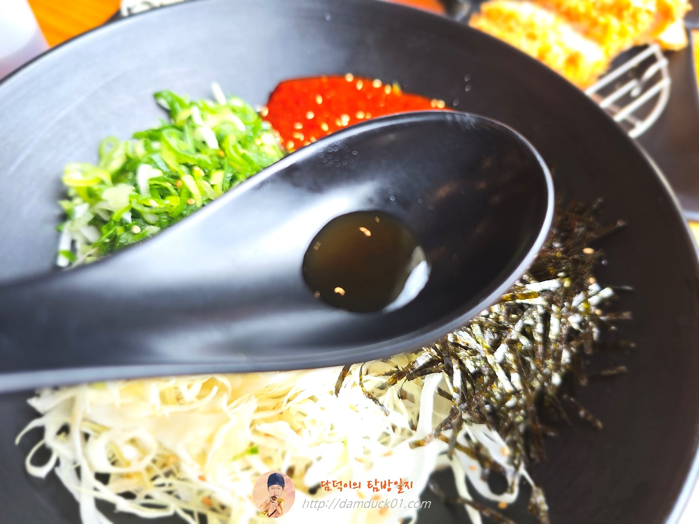 비빔소바정식