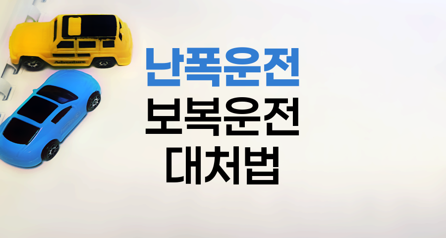 난폭운전과 보복운전 대처법, 안전한 도로를 위한 필수 지식