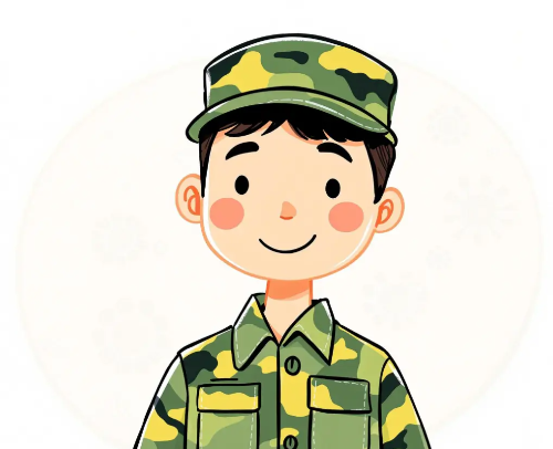 군인-일러스트
