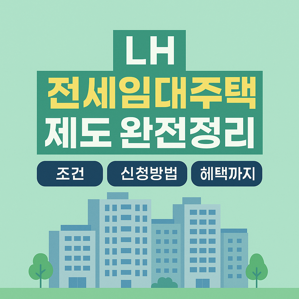 LH 전세임대주택 제도 완전정리