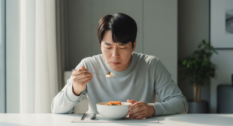 잇몸 안좋으면 치매 씹기 상태 모습