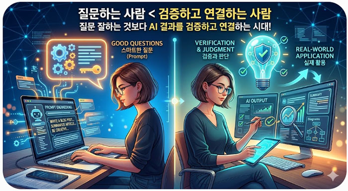 AI 시대엔 질문보다 검증 능력이 더 중요해진다