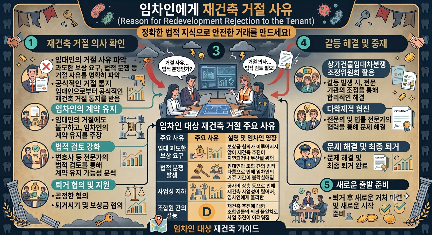 임차인에게 재건축 거절 사유
