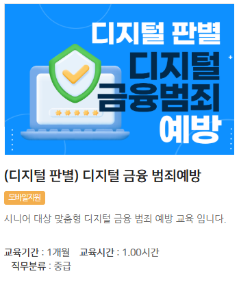 고령자 디지털 교육 플랫폼 Top3 (무료 온라인 강좌) 