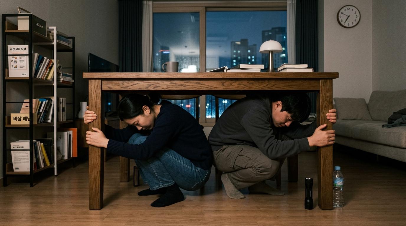 지진 시 행동요령