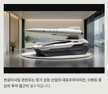 천궁미사일 관련주 수혜주: 산업분석 및 투자전략