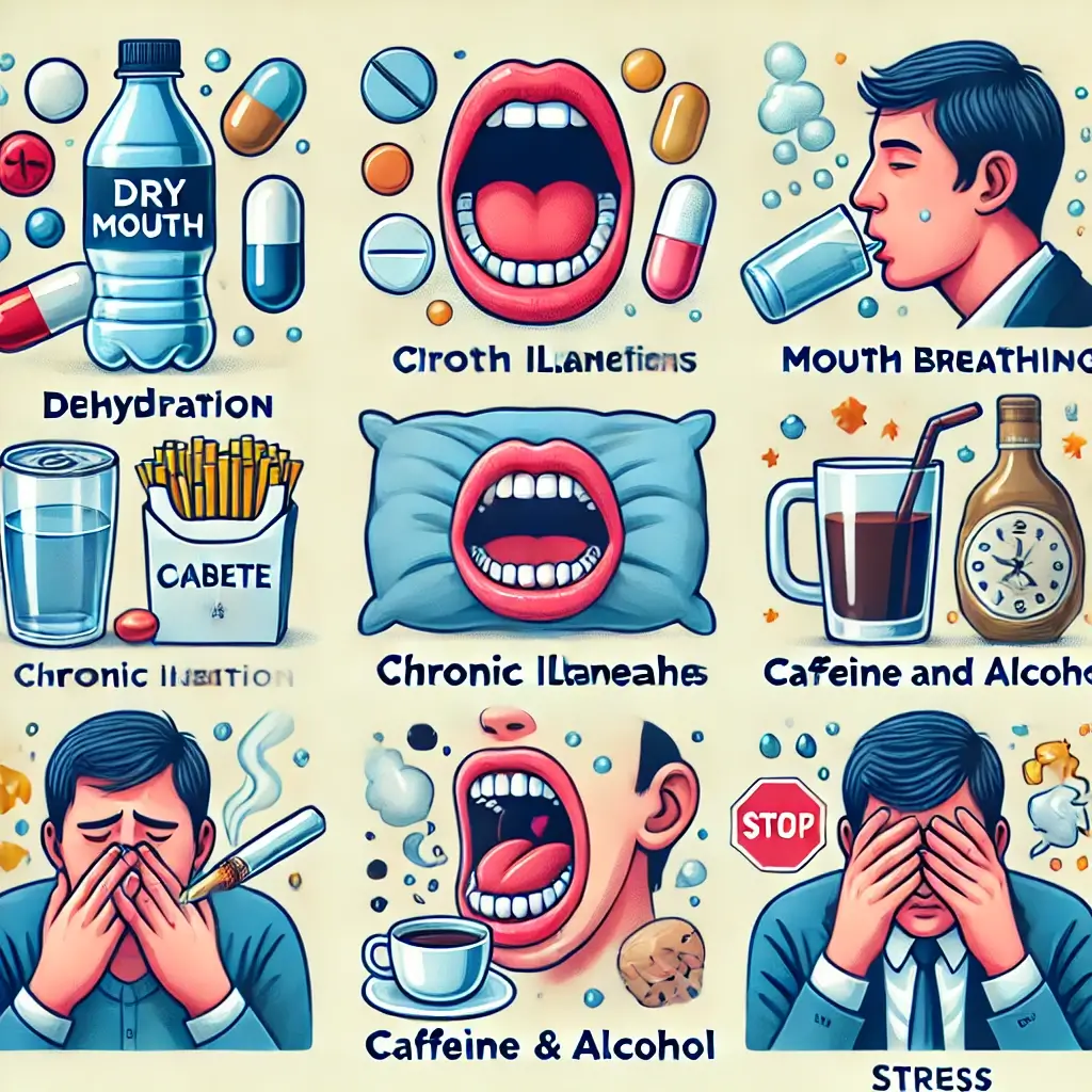 입이 마르는 이유