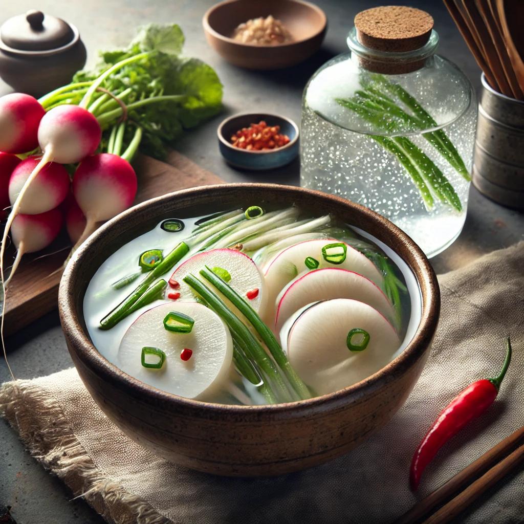 사이다동치미담그기