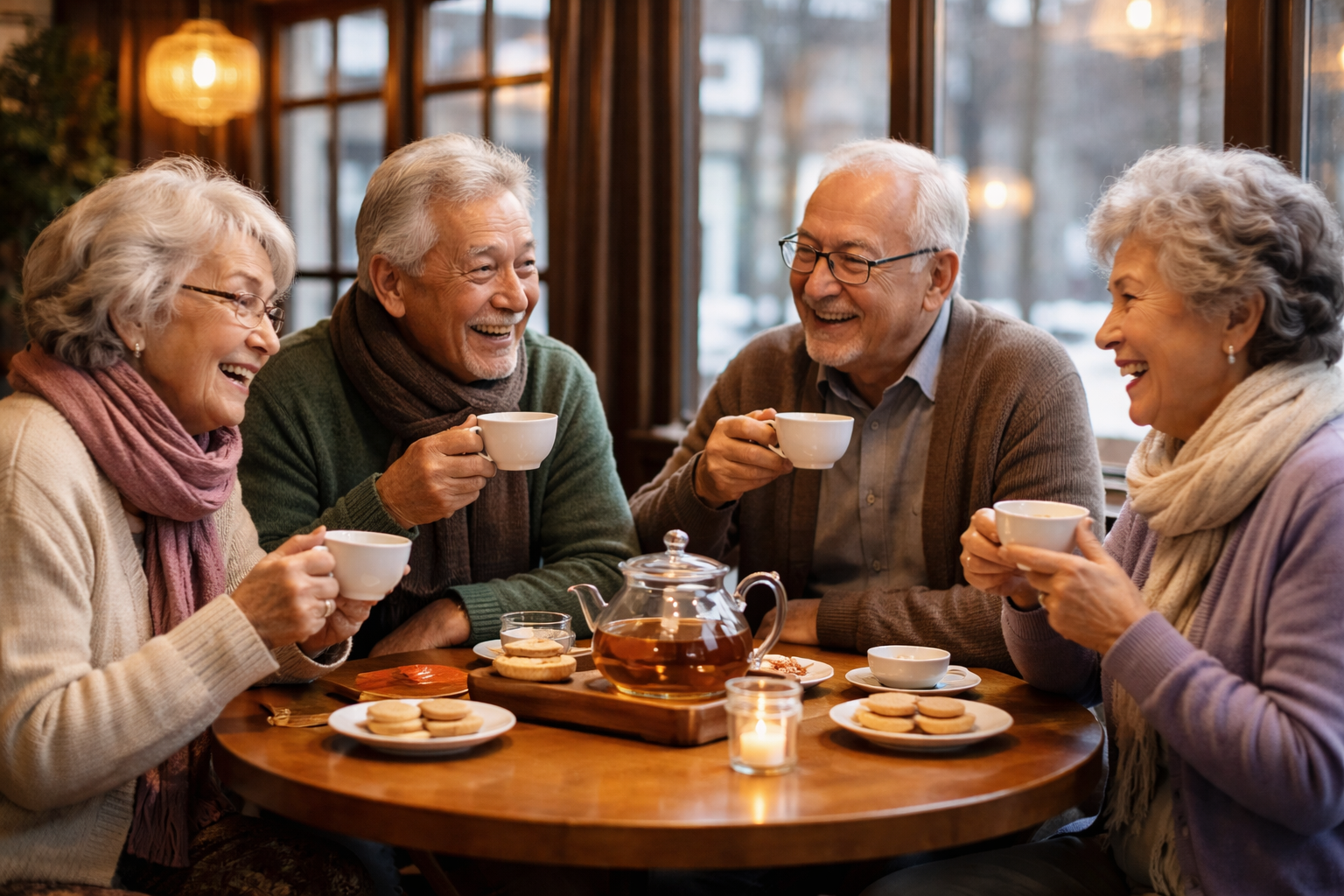즐거운 어르신들