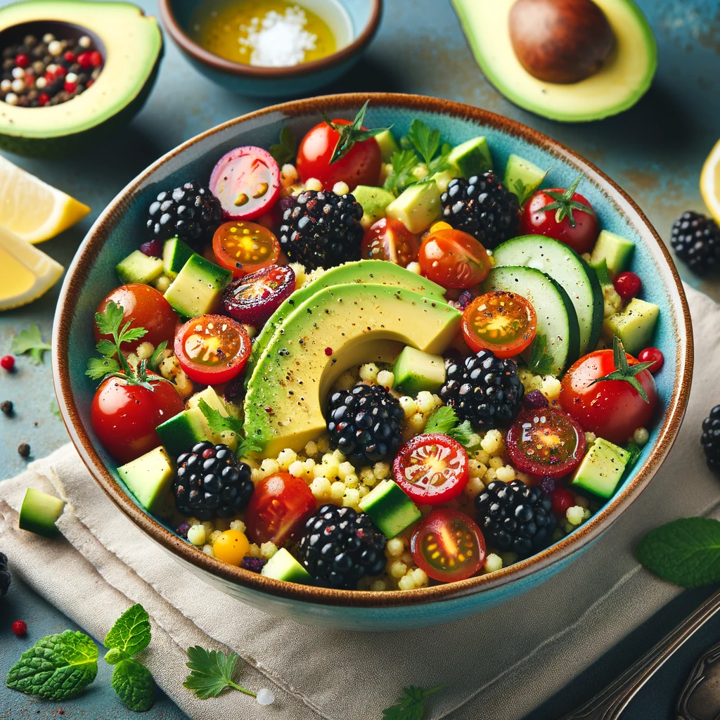 오디와 쿠스쿠스 샐러드