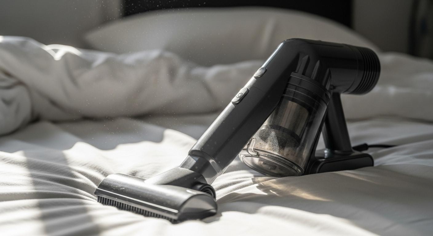 침구 먼지 무선청소기