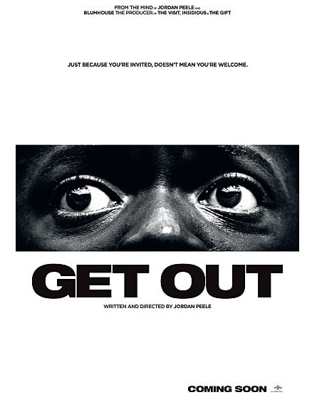 겟아웃 메인 포스터 모습