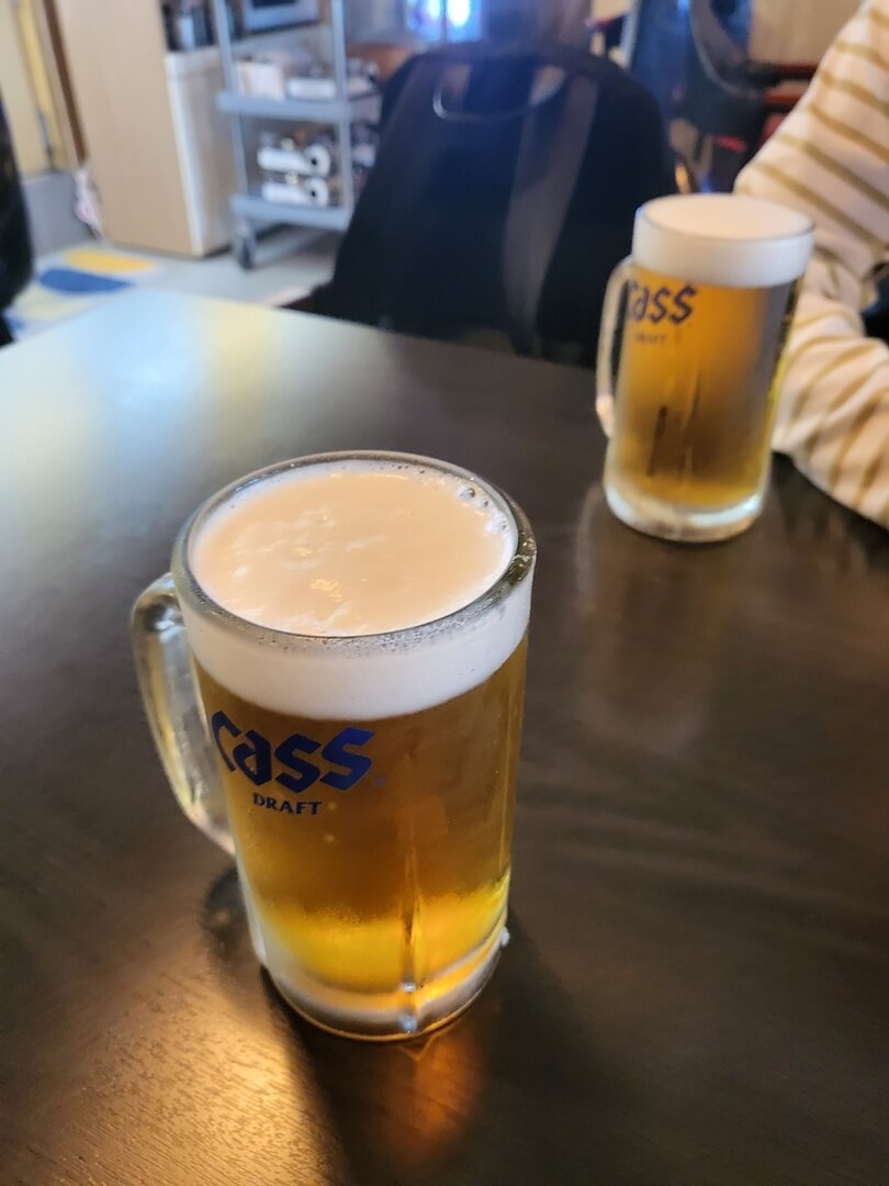 감성포차 원터 생맥주