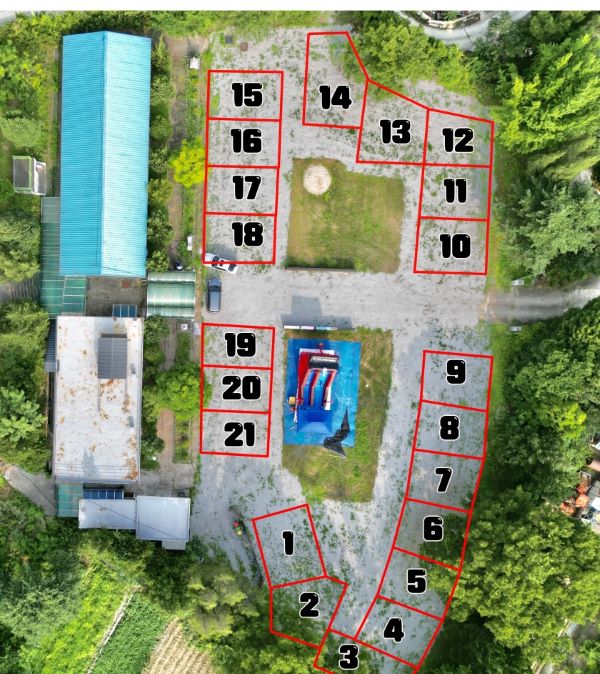 별보는마을캠핑장_배치도