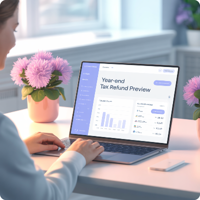 연말정산 미리보기 이미지