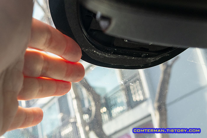 올란도 블랙박스 부착 위치