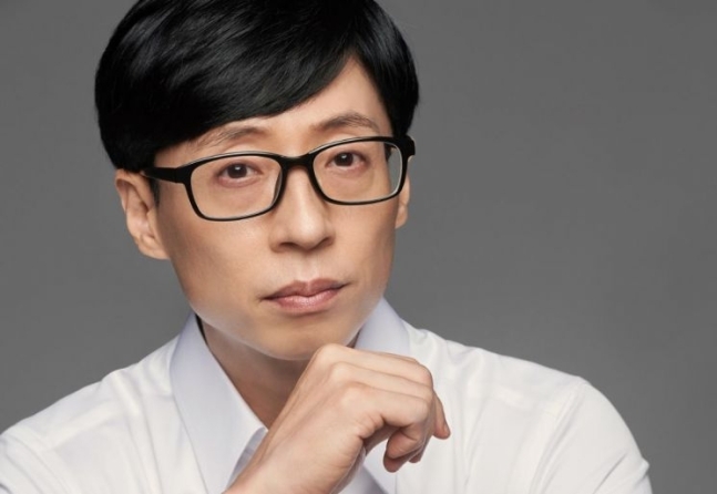 포즈잡는 유재석