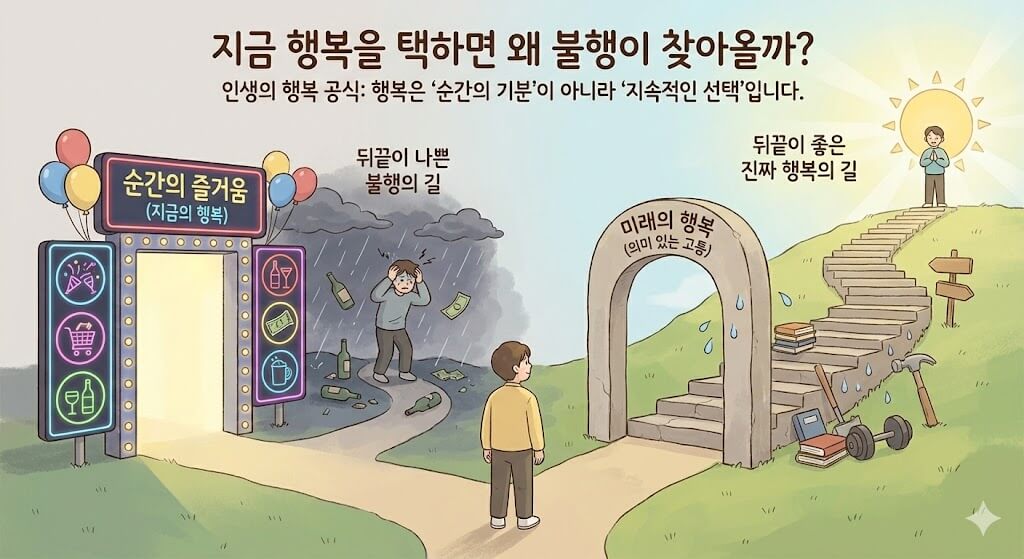 행복과불행 이미지