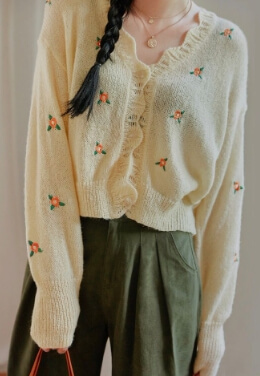 봄 코디 가디건