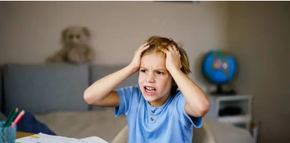 elementary student anger expression