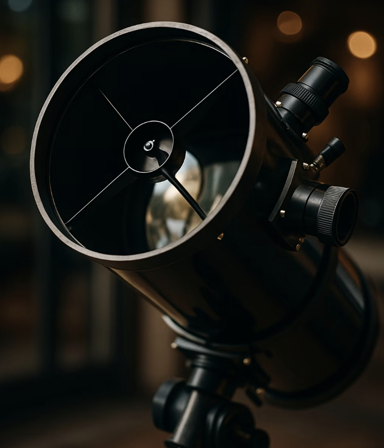 거울로 빛을 반사하는 가성비&amp;#44; 반사망원경