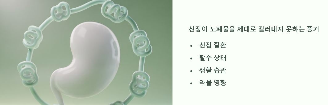 크레아티닌 정상수치 총정리