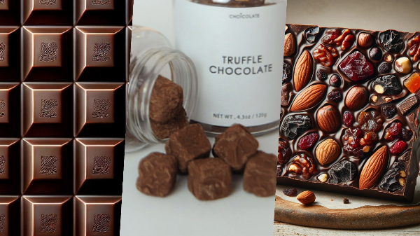 밸런타인데이 및 화이트데이 선물 : 서울 수제 초콜릿 가게 Top 9_초콜릿 형태별 종류