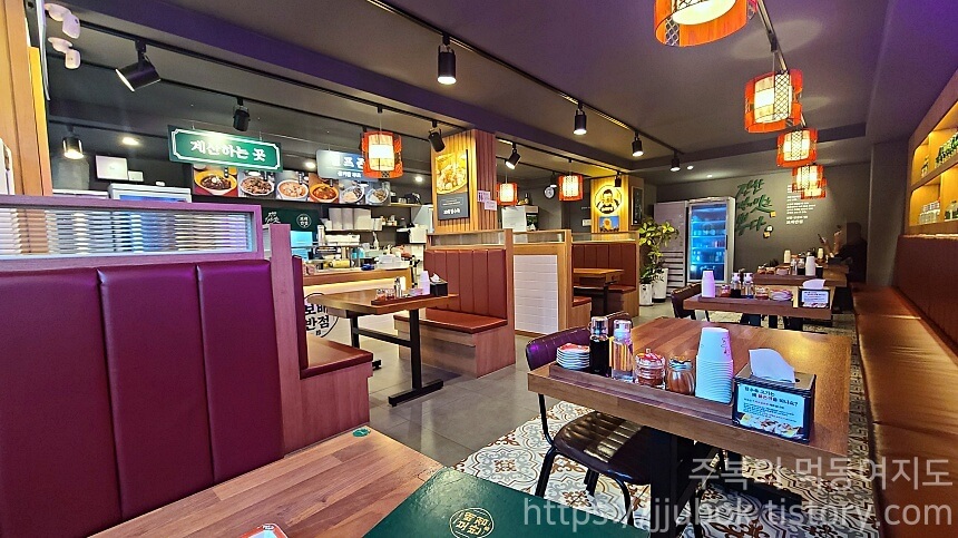 인천-주안동-보배반점-내부-인테리어