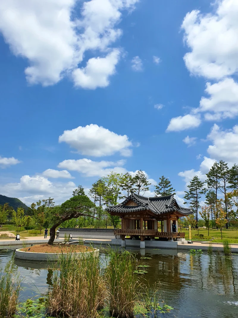 세종수목원 한국전통정원 도담정