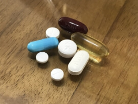 여러가지 영양제의 모습