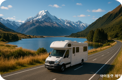 뉴질랜드 여행, 캠핑카 타고 대자연을 달리는 법