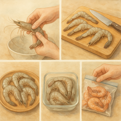 새우-보관-손질법