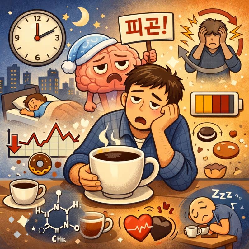 커피를 마셔도 피곤한 이유