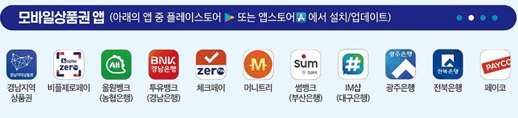 경남사랑 상품권 캐시백 사용처 가맹점 구매방법