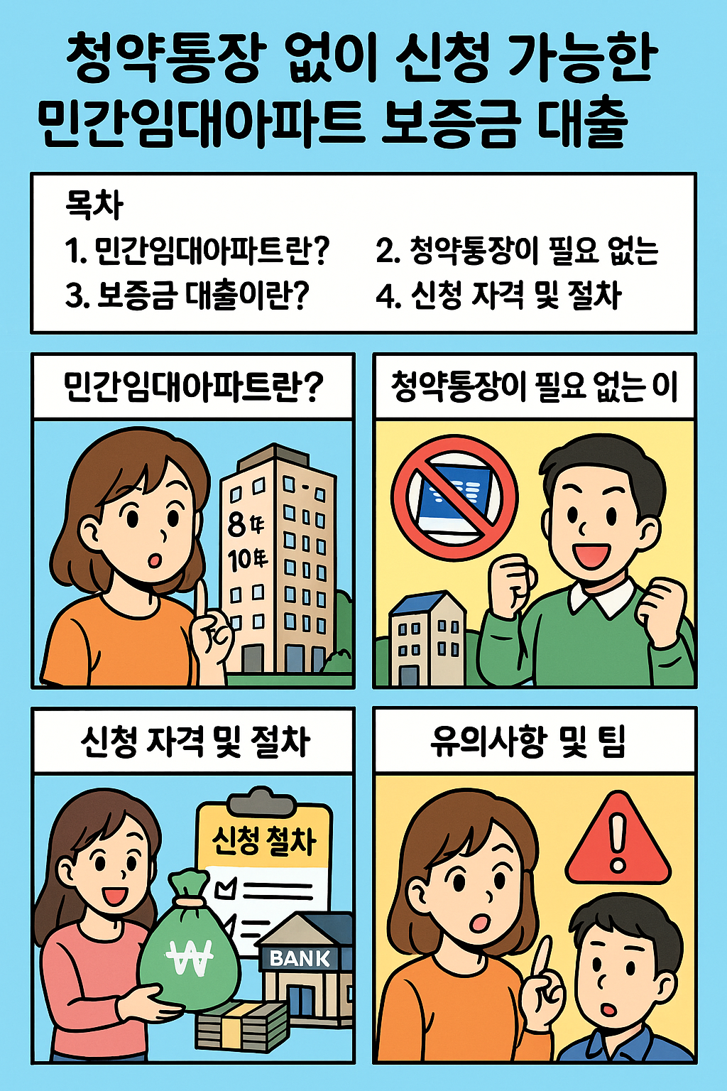 민간임대아파트 보증금 대출 가이드