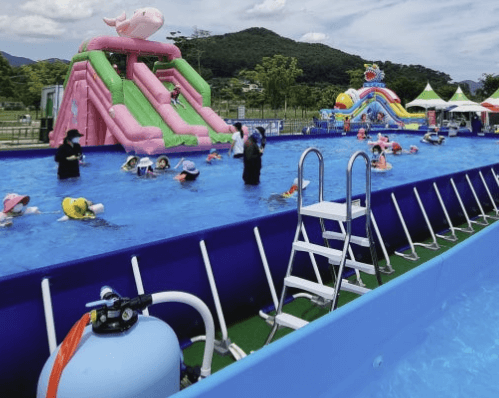 황산공원 물놀이장